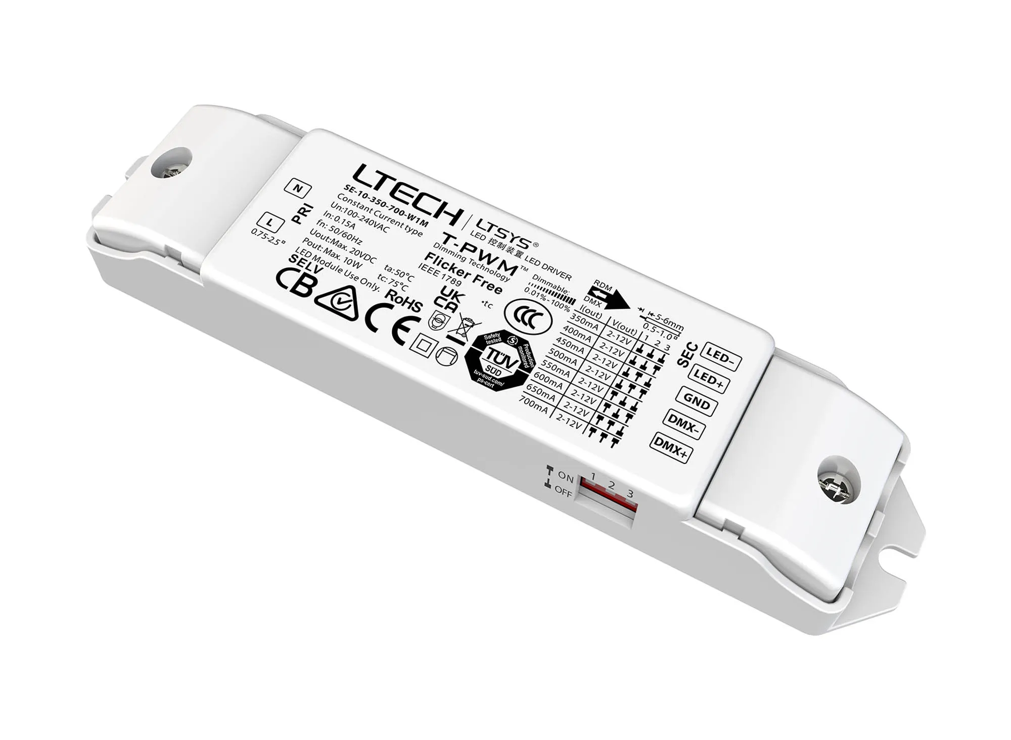 DMX Constant Current Drivers LTECH Multi Function Driver